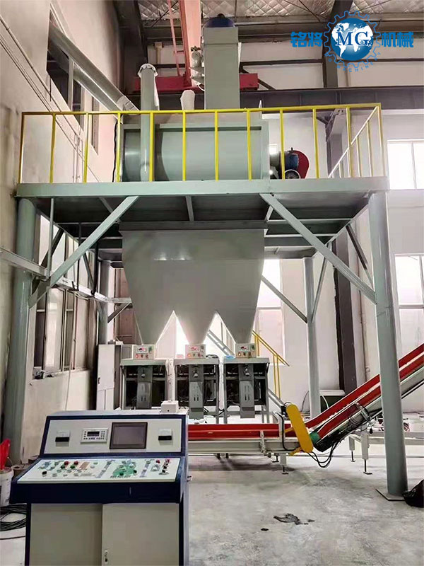 江蘇張家港輕質(zhì)石膏砂漿自動(dòng)化生產(chǎn)線安裝收尾！馬上準(zhǔn)備試機(jī)啦！