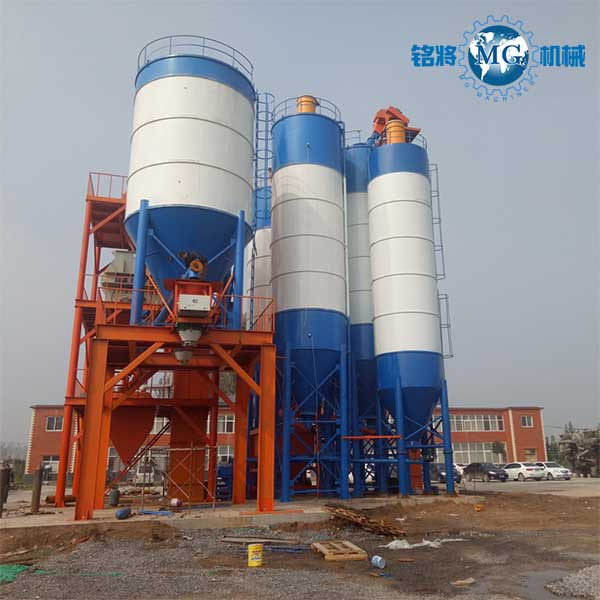 干混砂漿生產(chǎn)線設(shè)備組成，干混砂漿生產(chǎn)線有哪些設(shè)備