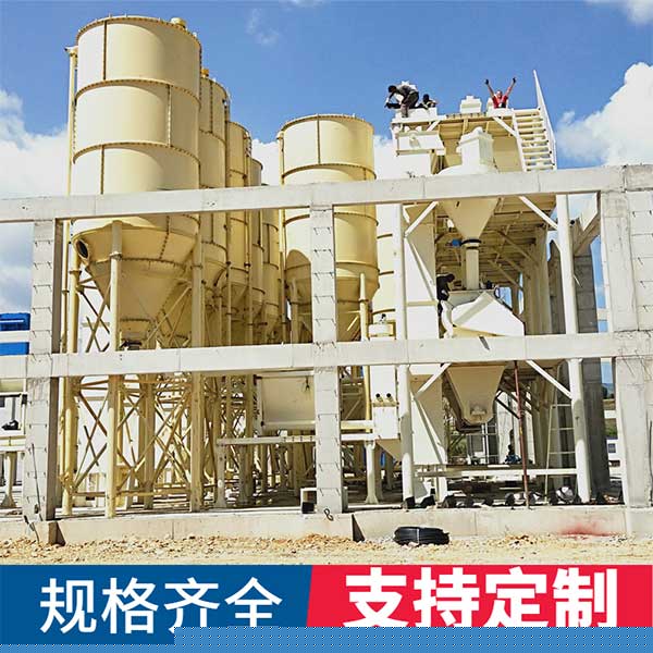 干混砂漿生產(chǎn)線設(shè)備組成，干混砂漿生產(chǎn)線有哪些設(shè)備
