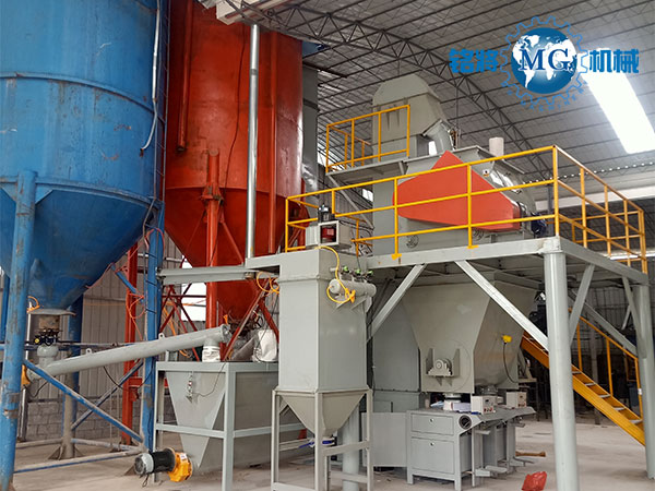 年產(chǎn)10萬(wàn)噸干粉砂漿生產(chǎn)線(xiàn)的組成，年產(chǎn)10萬(wàn)噸干粉砂漿生產(chǎn)線(xiàn)有什么優(yōu)勢(shì)？