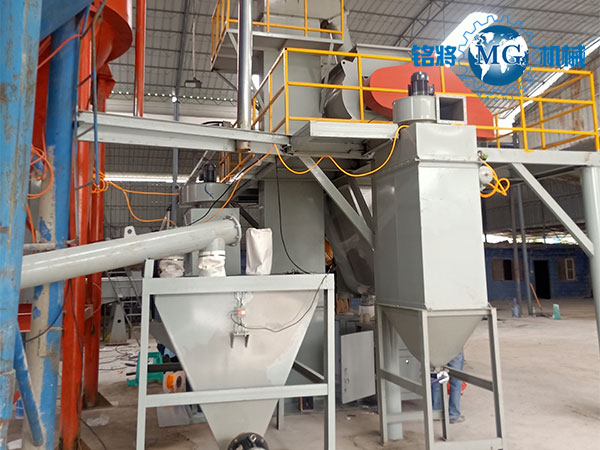 年產(chǎn)10萬噸干粉砂漿生產(chǎn)線的組成，年產(chǎn)10萬噸干粉砂漿生產(chǎn)線有什么優(yōu)勢？