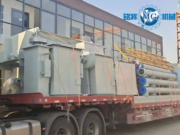 陜西西安定制犁刀混合機成套設備發(fā)貨！