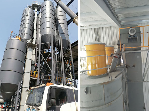 干粉砂漿設(shè)備選用螺旋輸送機還是斗式提升機？