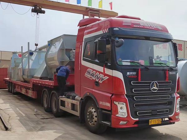 繼續(xù)發(fā)貨！干粉砂漿設備繼續(xù)發(fā)往南京鱷魚集團