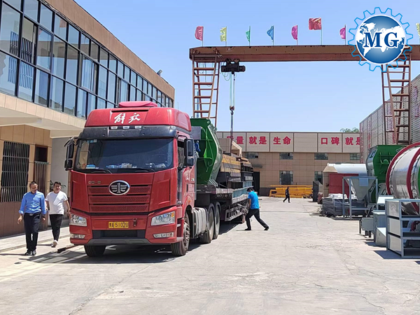 駐馬店年產20萬噸干粉砂漿生產線發(fā)貨！