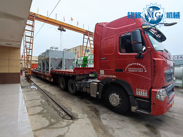 江西鷹潭干粉砂漿設備發(fā)貨！