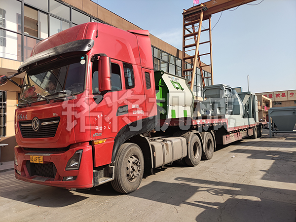 四立方主機(jī)，時(shí)產(chǎn)15噸生產(chǎn)線，發(fā)往江蘇連云港